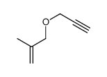2-methyl-3-prop-2-ynoxyprop-1-ene结构式