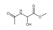 N-acetyl-α-hydroxyglycine methyl ester结构式