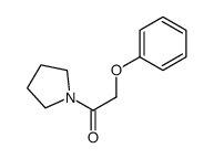 2-phenoxy-1-pyrrolidin-1-ylethanone Structure