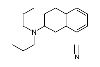 7-(dipropylamino)-5,6,7,8-tetrahydronaphthalene-1-carbonitrile Structure