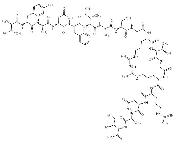 PKA抑制剂片段(6-22)酰胺结构式