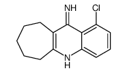 1-chloro-7,8,9,10-tetrahydro-6H-cyclohepta[b]quinolin-11-amine Structure