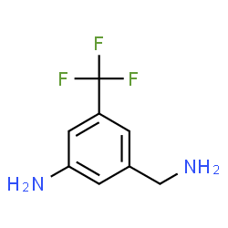 3-(Aminomethyl)-5-(trifluoromethyl)aniline Structure