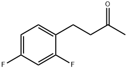 4-(2,4-二氟苯基)丁-2-酮结构式