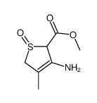 2-Thiophenecarboxylicacid,3-amino-2,5-dihydro-4-methyl-,methylester,1- Structure