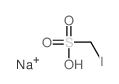 Methanesulfonic acid,1-iodo-, sodium salt (1:1) Structure