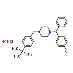 Buclizine dihydrochloride structure