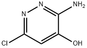 3-氨基-6-氯哒嗪-4-醇结构式