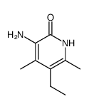 3-amino-4,6-dimethyl-5-ethylpyridin-2(1H)-one Structure