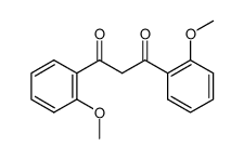 1,3-bis(2-methoxyphenyl)propane-1,3-dione结构式