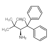 (S)-(-)-2-氨基-3,3-二甲基-1,1-二苯基-1-丁醇结构式