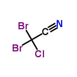 Dibromochloroacetonitrile Structure