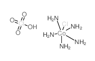 Cobalt (2+), pentaamminechloro-, (OC-6-22)-, diperchlorate结构式