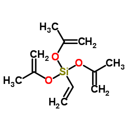 Tris(isopropenyloxy)(vinyl)silane Structure