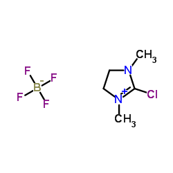 2-Chloro-1,3-Dimethylimidazolidinium Tetrafluoroborate Structure