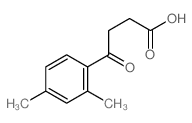 Benzenebutanoic acid,2,4-dimethyl-g-oxo- Structure
