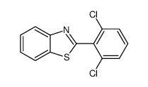 2-(2,6-Dichlorophenyl)-1,3-benzothiazole结构式