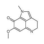 1,3,4,8-tetrahydro-7-methoxy-1-methyl-8-oxopyrrolo(4,3,2-de)quinoline结构式