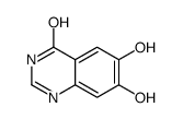 6,7-二羟基喹唑啉-4(3H)-酮结构式