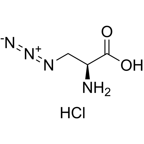 3-Azido-L-alanine hydrochloride Structure