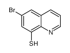 6-bromoquinoline-8-thiol Structure