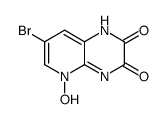 7-bromo-5-hydroxy-1H-pyrido[2,3-b]pyrazine-2,3-dione Structure