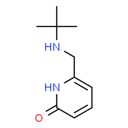6-((叔丁基氨基)甲基)吡啶-2(1H)-酮结构式