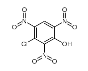 3-chloro-2,4,6-trinitro-phenol Structure