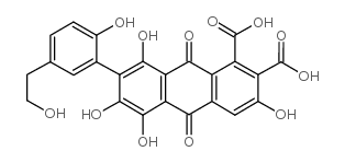 紫胶色酸B结构式