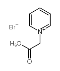 N-丙酮基吡啶溴化物结构式