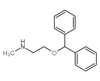 2-(二苯基甲氧基)-N-甲基乙胺图片