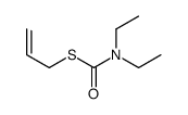S-prop-2-enyl N,N-diethylcarbamothioate结构式