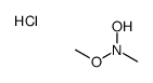 N-methoxy-N-methylhydroxylamine,hydrochloride Structure