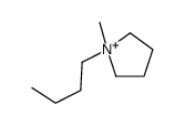 1-butyl-1-methylpyrrolidin-1-ium Structure