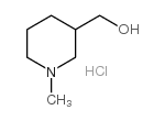 1-甲基哌啶-3-甲醇盐酸盐结构式