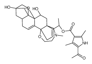 5-Acetylbatrachotoxin结构式