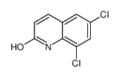 6,8-dichloroquinolin-2(1H)-one Structure
