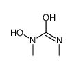 1-hydroxy-1,3-dimethylurea结构式