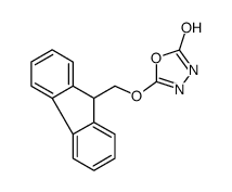 5-(9H-fluoren-9-ylmethoxy)-3H-1,3,4-oxadiazol-2-one Structure