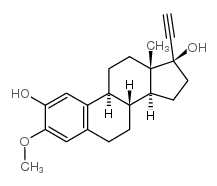 (8S,9S,13S,14S)-17-ethynyl-3-methoxy-13-methyl-7,8,9,11,12,14,15,16-octahydro-6H-cyclopenta[a]phenanthrene-2,17-diol picture