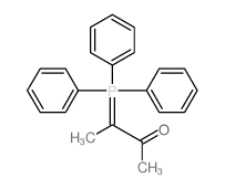 2-Butanone,3-(triphenylphosphoranylidene)-结构式