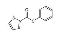 Thiophene-2-carbothioic acid S-phenyl ester结构式