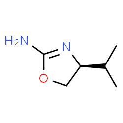 2-Oxazolamine,4,5-dihydro-4-(1-methylethyl)-,(4S)-(9CI)结构式