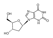 2'-脱氧-黄苷结构式