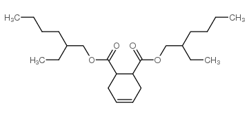 4-环己烯基-1,2-二甲酸双(2-乙基己基)酯结构式