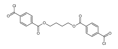 1.4-Bis-<4-chlorformyl-benzoyloxy>-butan结构式