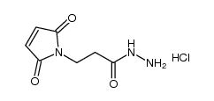 马来酰亚胺基酰肼盐酸盐结构式