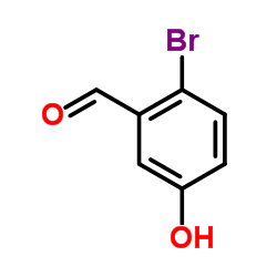 2-溴-5-羟基苯甲醛结构式