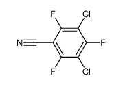 3,4-dichlorotetrafluorophenyl cyanide Structure
