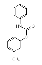 (3-methylphenyl) N-phenylcarbamate结构式